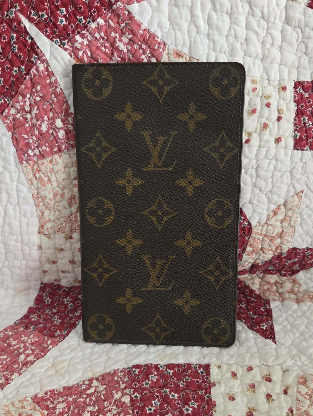 Louis Vuitton Monogram Canvas Travel Organizer in Brown and Gold